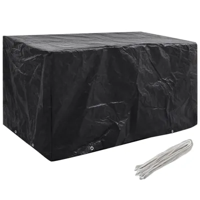 Zdjęcie produktu dla vidaXL Pokrowce na meble ogrodowe 2 szt. 8 oczek 180x70x90 cm