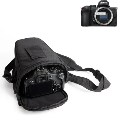Produktbild von K-S-Trade Kameratasche Fototasche Schultertasche Umhängetasche kompatibel mit Nikon Z 50 Colt  für Systemkameras Schutzhülle bag Zubehörtasche