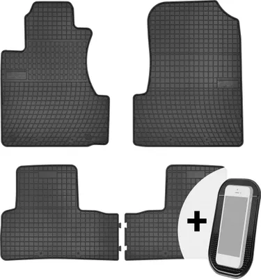 Produktbild von Gummimatten Auto Fußmatten Automatten Passgenau 4-teilig Set - passend für Honda CRV III 2006-2012