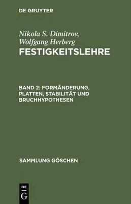 Produktbild von Formänderung, Platten, Stabilität und Bruchhypothesen