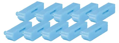 Immagine prodotto di Lindy 40325 Schnittstellenblockierung DisplayPort Blau Acrylnitril-Butadien-Styrol (ABS) 10 Stück(e)