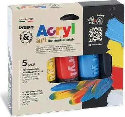 Immagine prodotto di Primo 421TATM5 vernice Pittura acrilica 75 ml 5 pz