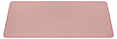 Produktbild von Logitech Desk Mat, Pink, Einfarbig, Nylon, Polyester, Gummi, Anti-Rutsch-Basis