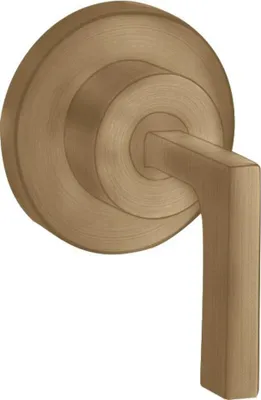 Produktbild von Abstellventil AXOR CITTERIO DN 15/DN 20 UP m HGri brushed bronze brushed bronze