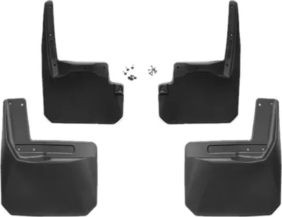 Image de Bavettes garde-boue pour Jeep Wrangler 2007-2018 plastique noir 4pcs