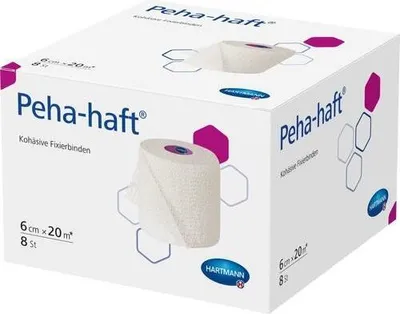 Produktbild von PEHA-HAFT Fixierbinde latexfrei 6 cmx20 m