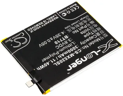 Obrázek produktu pro TECHTEK Baterie kompatibilní s [Meilan] A5, pro [MeiZu] M5c, M710H, M710M nahrazuje BT710