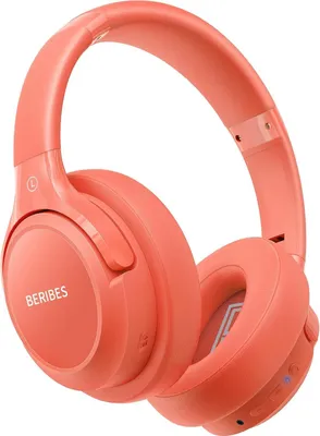 Produktbild von Over Ear, 65 Std Kopfhörer Kabellos Bluetooth mit 6 EQ-Modi,HiFi Stereo, Eingebautes Mikrofon,Faltbares Wireless Headphones für Handys/iPad/Laptops/PC