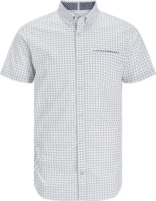 Produktbild von Jack & Jones Jack Print Kurzarmhemd Weiß S Mann Weiß S