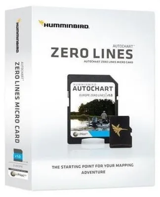 Obrázok produktu pre Humminbird AutoChart ZeroLine SD karta Európa | 600033-1M