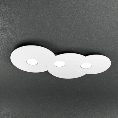 Obrázek produktu pro Moderní stropní svítidlo Cloud Metal White 3 světla Gx53