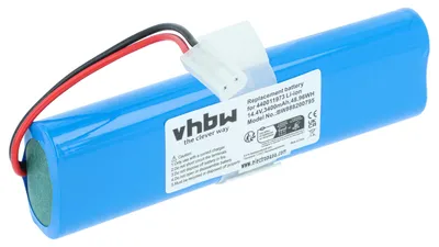 Produktbild von vhbw Akku Ersatz für Hoover 440011973 für Saugroboter (3400 mAh, 14,4 V, Li-Ion)