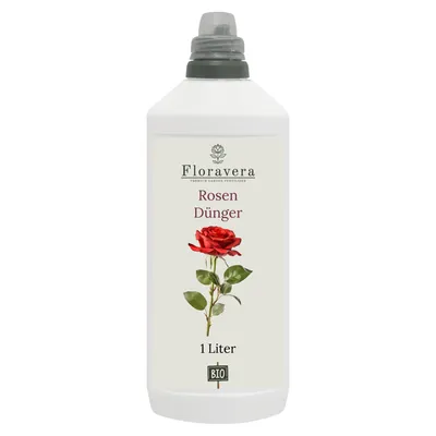 Produktbild von Floravera Premium Rosen Flüssigdünger 1 Liter Rosendünger Dünger