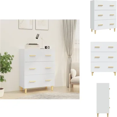 Obrázek produktu pro vidaXL Příborník bílý 70x34x90 cm materiál na bázi dřeva - Příborníky