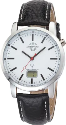 Produktbild von Master Time MTGA-10592-20L Funk Basic Bahnhofsuhr Herrenuhr 41mm