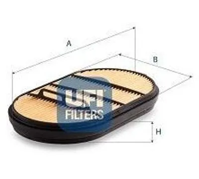 Obrázek produktu pro Vzduchový filtr UFI 27.G88.00 Filtrační vložka