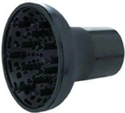 Produktbild von Ultron Haartrockner-Diffusor Classic 12, Schwarz, ABS, Hitzebeständig, L 15.7cm B 15.6cm H 17cm, Ø 14.5cm, für alle gängigen und Sibel Haartrockner