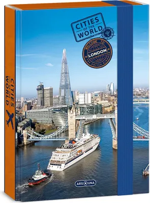 Immagine prodotto di Ars Una Box na sešity Cities London A5