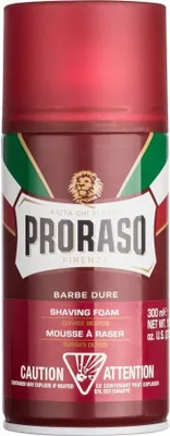 Immagine prodotto di Proraso Schiuma da barba rossa 300ml