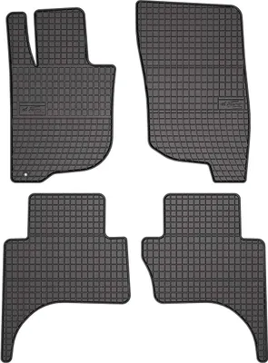 Zdjęcie produktu dla 2014-2024 Mitsubishi L200 dywaniki podłogowe TPE czarne 4 szt
