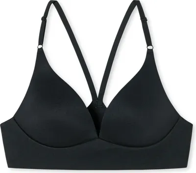 Produktbild von SCHIESSER Invisible Soft dames Lounge BH, voorgevormd met beugel, zwart