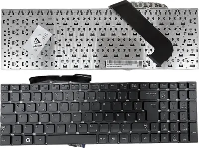 Produktbild von DEUTSCHE-Tastatur Keyboard Schwarz mit Beleuchtung kompatibel für SAMSUNG Q530