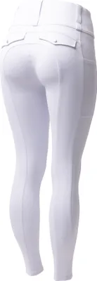 Produktbild von Horze Anya Damen Vollbesatzreitleggings  , Weiß, 32