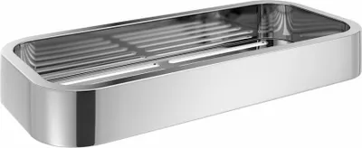 Produktbild von Gedy SMART eckige Ablage, 241x30x111mm, Chrom