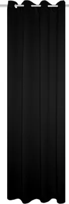 Obrázek produktu pro Termoizolační závěs s kroužky černý 135 x 245 cm