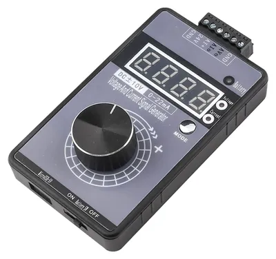 Signalgenerator 0-5V/0-10V/4-20mA, LED-Display, tragbar