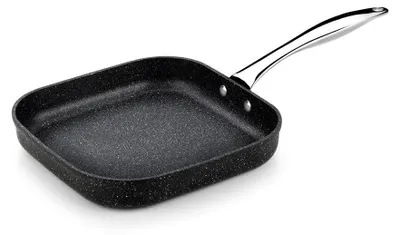 Obrázek produktu pro Grilovací pánev z litiny s nepřilnavým povrchem, průměr 24 cm