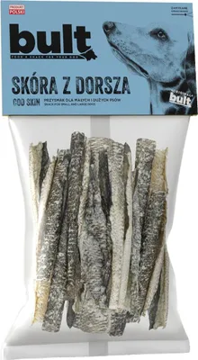 Produktbild von BULT - Hundesnack Kabeljau - Hundekauartikel - Hundeleckerli - Hundekauartikel getrocknet - Hundesnack Fisch
