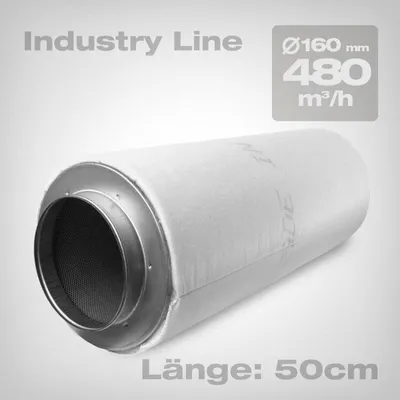 Produktbild von Aktivkohlefilter Prima Klima Industry Line, K1607 480 m3/h, ø 160mm