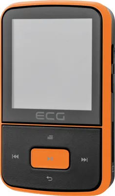 Zdjęcie produktu dla ECG PMP 30 8GB | 1,5" wyświetlacz | 26 godzin pracy | Odtwarzacz MP4 | 8 GB pamięci | Karta Micro SD | Czarny/Pomarańczowy | USB 2.0 |