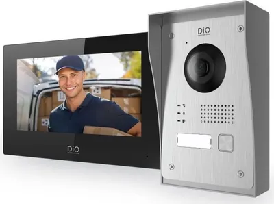Image de AUCUNE Visiophone Wi-Fi DiO Filaire pour la maison connectée