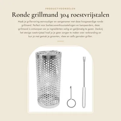 Obrázek produktu pro Grillmand 304 – Nerezová ocel – Příslušenství pro grilování