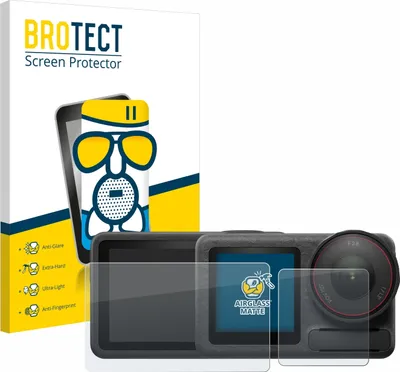 Produktbild von BROTECT Entspiegelungs Schutzglas für DJI Osmo Action 5 Pro Schutzfolie Panzer Folie Glas Display Schutz matt