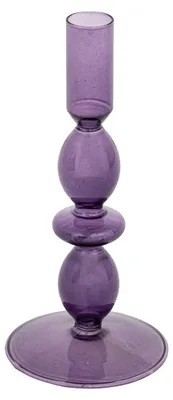 Image de Kerzenhalter glas deep violett h195cm  - Atmosphera créateur d'intérieur