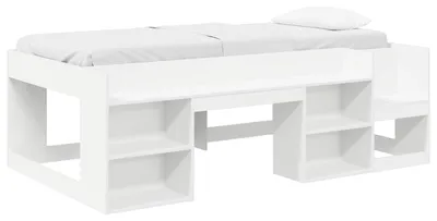 Immagine prodotto di Telaio del letto con storage Bianco 90 x 200 cm