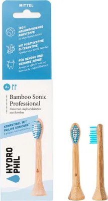 Obrázok produktu pre Bamboo Sonic Professional - kefky stredné 2ks. 3-pack