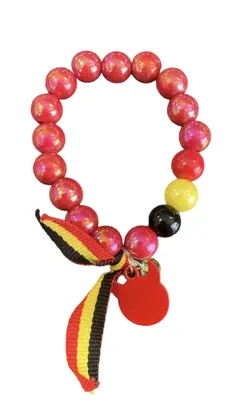 Produktbild von Armband Perlen Europameisterschaft/Weltmeisterschaft Fußball Belgien Belgien