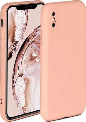 Produktbild von Soft-Case für iPhone XS Max, Farbe:Sand Rosé