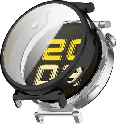 Image de Étui de protection intelligent en TPU souple à couverture intégrale pour Huawei Watch GT 5 Pro 42 mm, noir