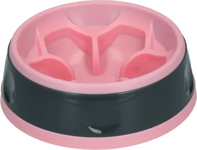 Immagine prodotto di EAT SLOW LIVE LONGER Ciotola anti-snack per cani Amaze Flower Pink M