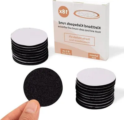 Obrázok produktu pre Samolepiace suché zipsy, čierne, extra silné