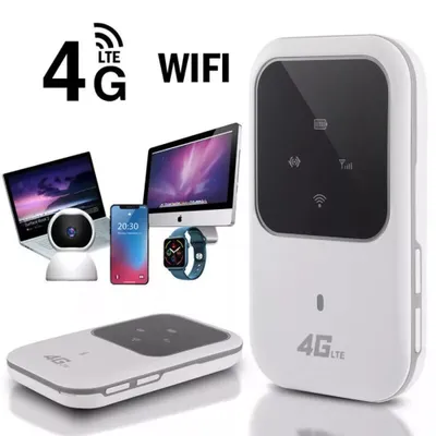 Image de 4G/5G LTE Portable Mobile Wireless WLAN Router Hotspot WiFi Modem Carte SIM