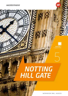 Produktbild von Notting Hill Gate 5. Workbook 5 mit Audio-Download Ausgabe 2022