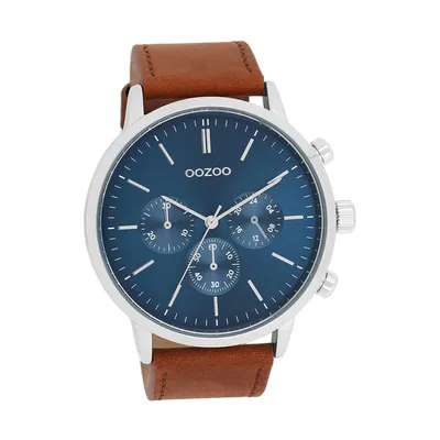 Produktbild von Oozoo Leder Herren Uhr Analog Quarzuhr Armband braun Timepieces D2UOC11200