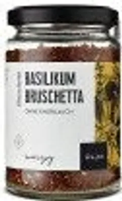 Produktbild von Wajos Basilikum Bruschetta ohne Knoblauch würzig 85g