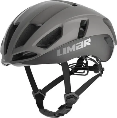 Produktbild von Limar Air Atlas Matt Gray M Grau - aerodynamischer Rennradhelm mit Top-Belüft...